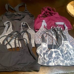 Bundle of 7 small Victoria Secret sports bras